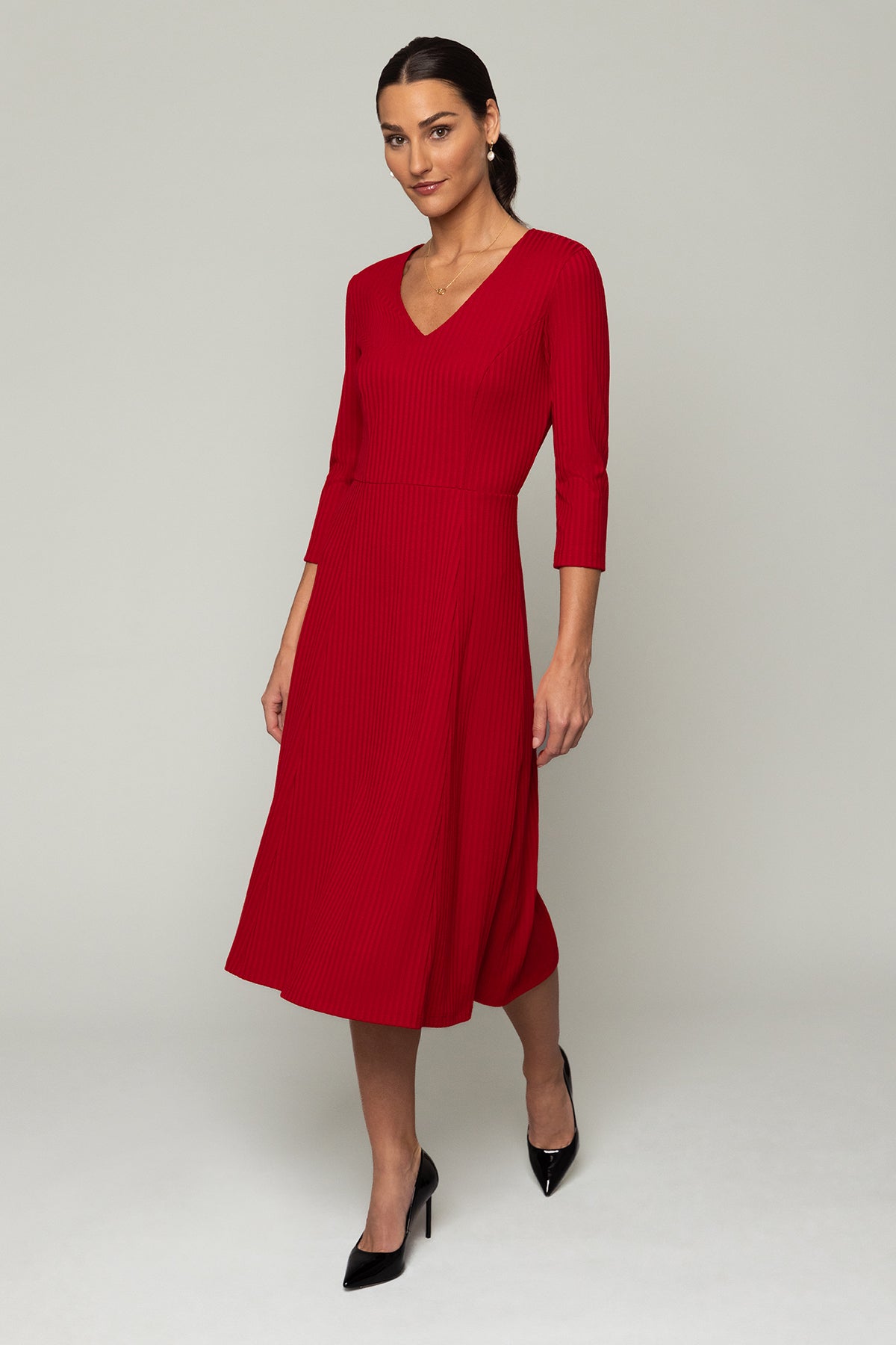 Women's Faith Fall Dress | Ribbed Knit