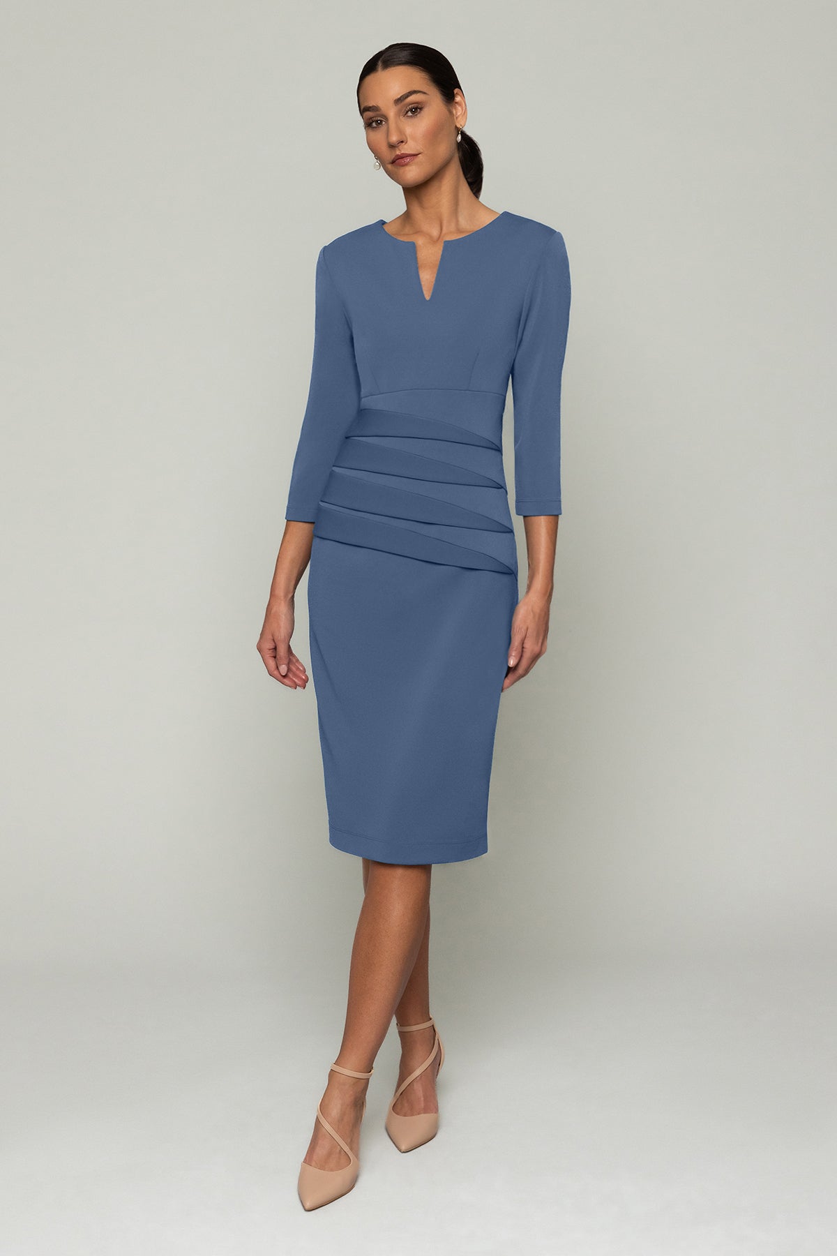 Laurel Dress | Denim Blue | Business Attire | Nora Gardner Denim / 6 Laurel Dress | Denim Blue | Business Attire | Nora Gardner Denim / 6