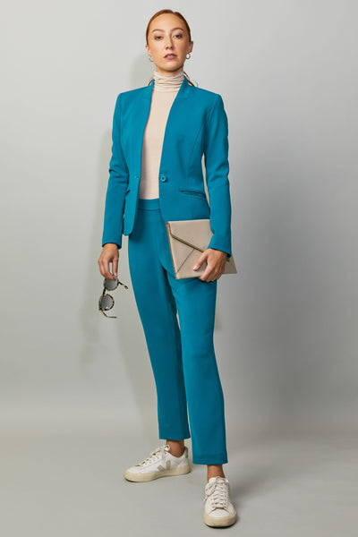 Women' Business Cecilia Pant - Teal NORA GARDNER | OFFICIAL STORE for work and office