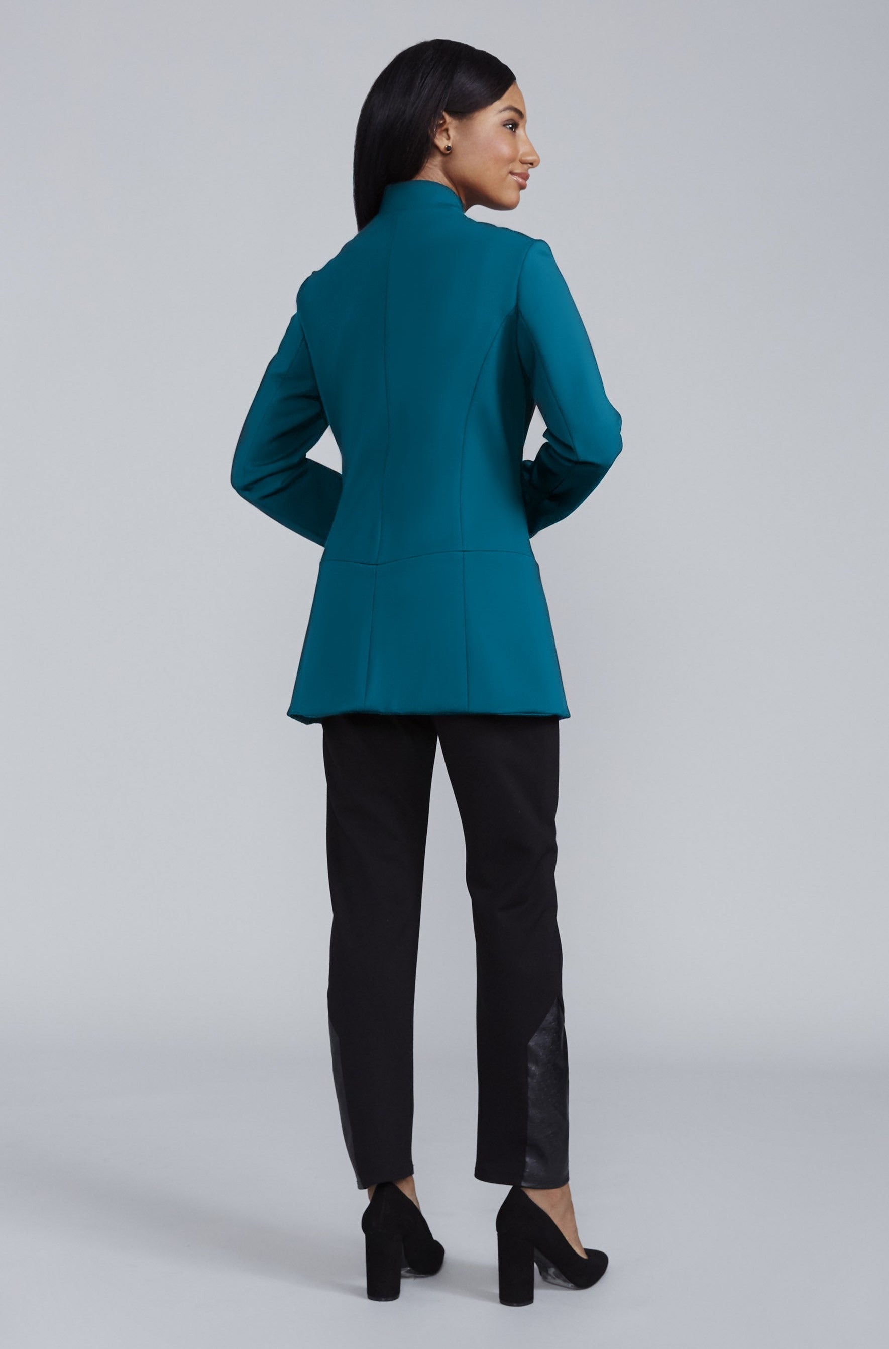 Women' Business Palermo Jacket - Teal NORA GARDNER | OFFICIAL STORE for work and office