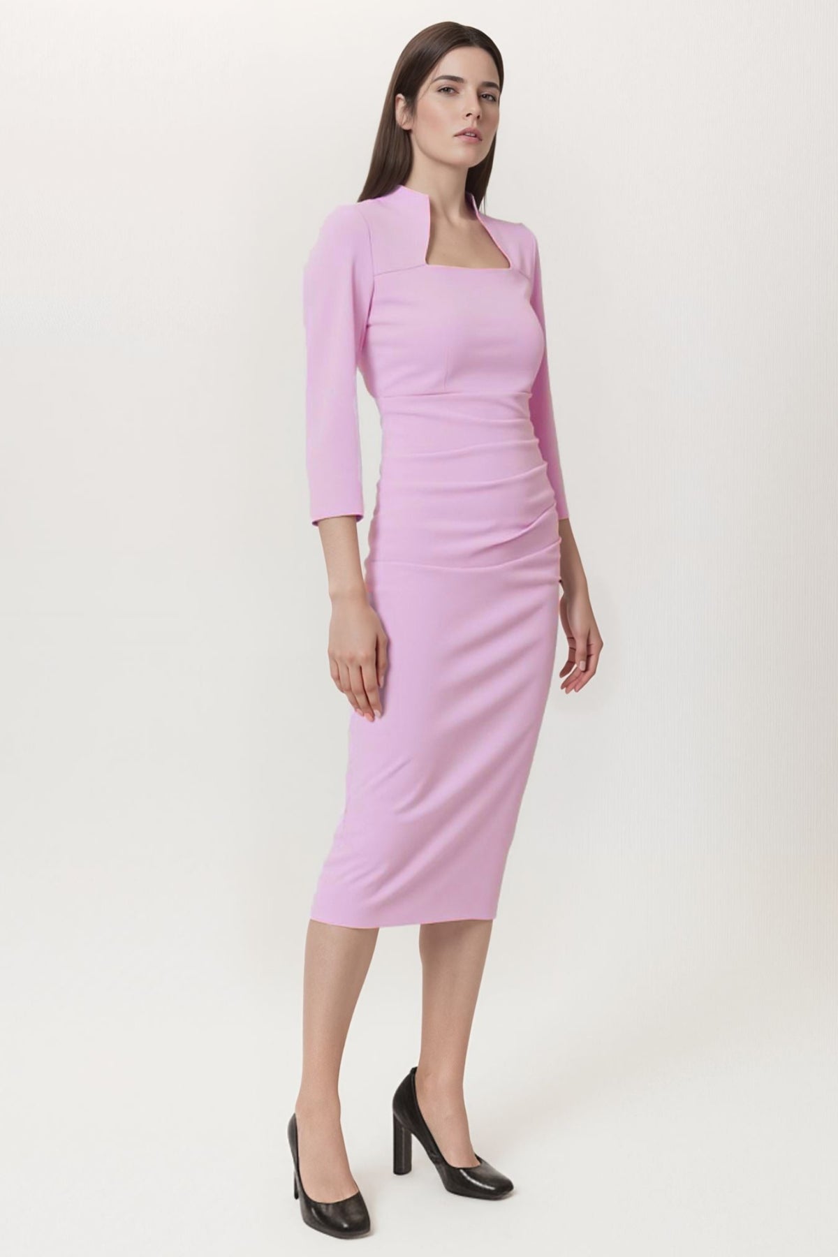 Women's Plaza Dress | Sheer Lilac | Nora Gardner Lilac / UK-XXL Women's Plaza Dress | Sheer Lilac | Nora Gardner Lilac / UK-XXL
