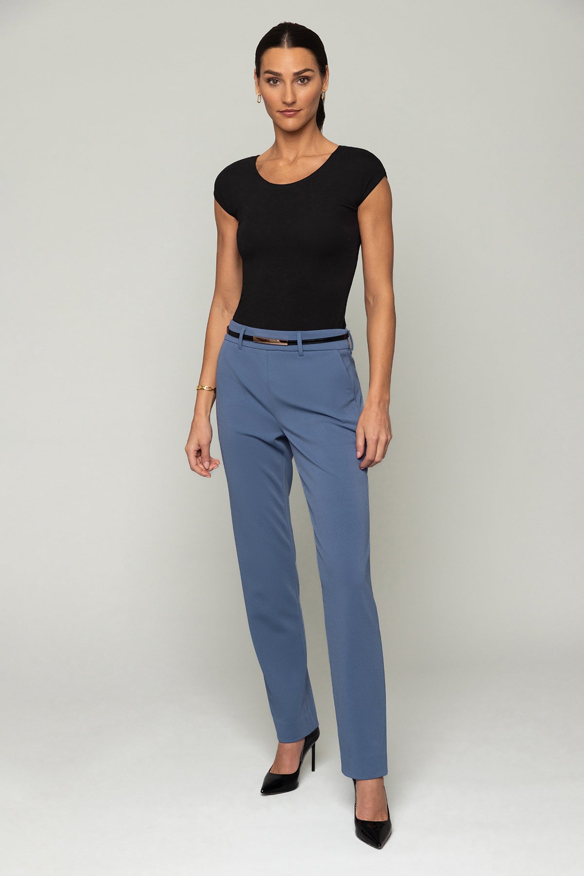 Maria Pant | Denim Blue | Women's Business Attire