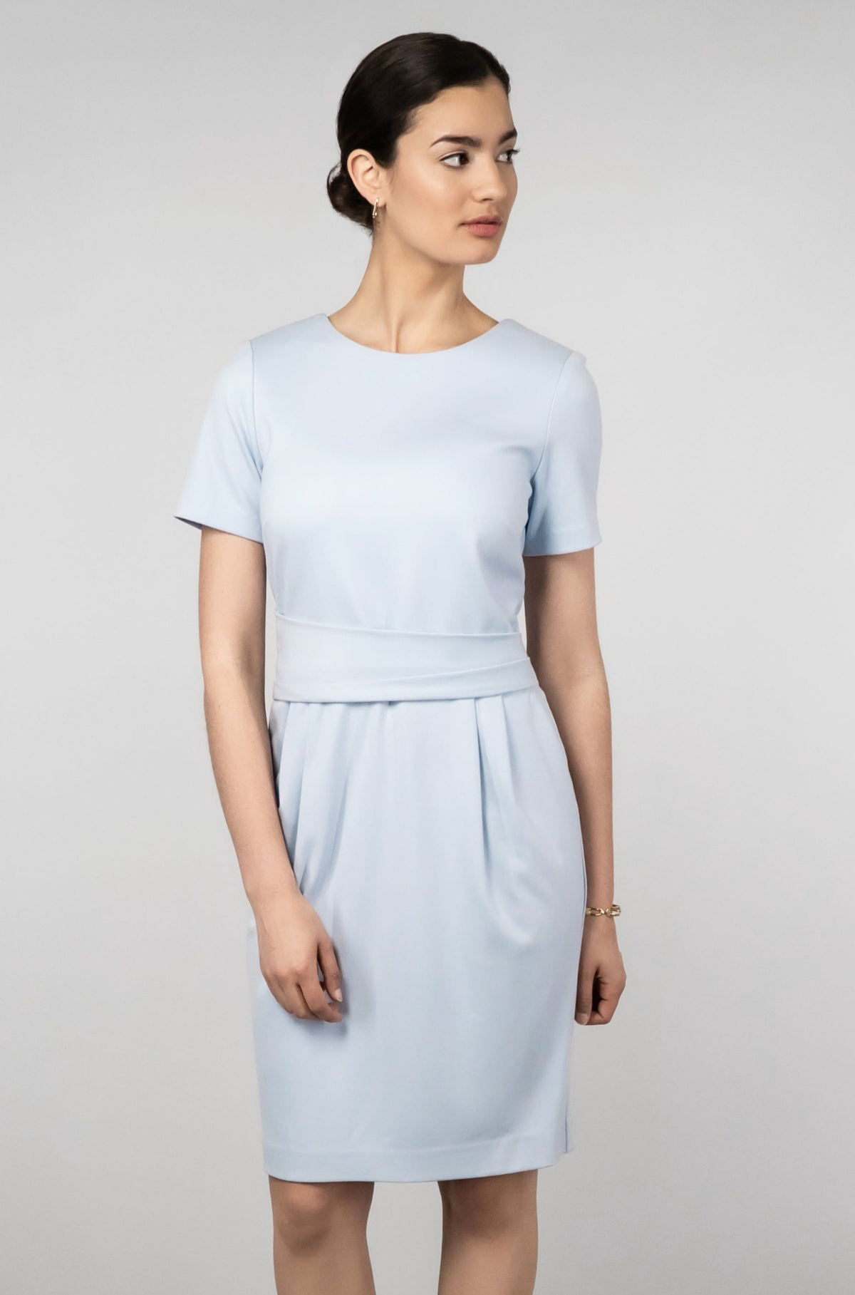 Eloise Dress | Baby Blue | Business Casual Dress