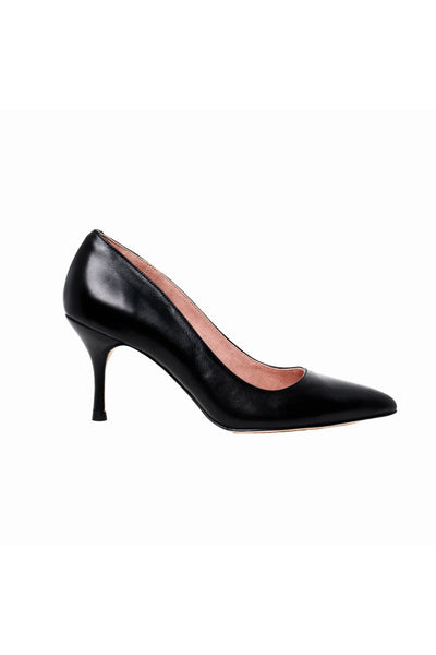 Women' Business Leather Pump - Black NORA GARDNER | OFFICIAL STORE for work and office