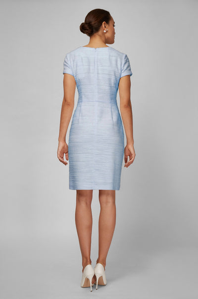 Women' Business Dinah Dress - Ice Blue Boucle NORA GARDNER | OFFICIAL STORE for work and office
