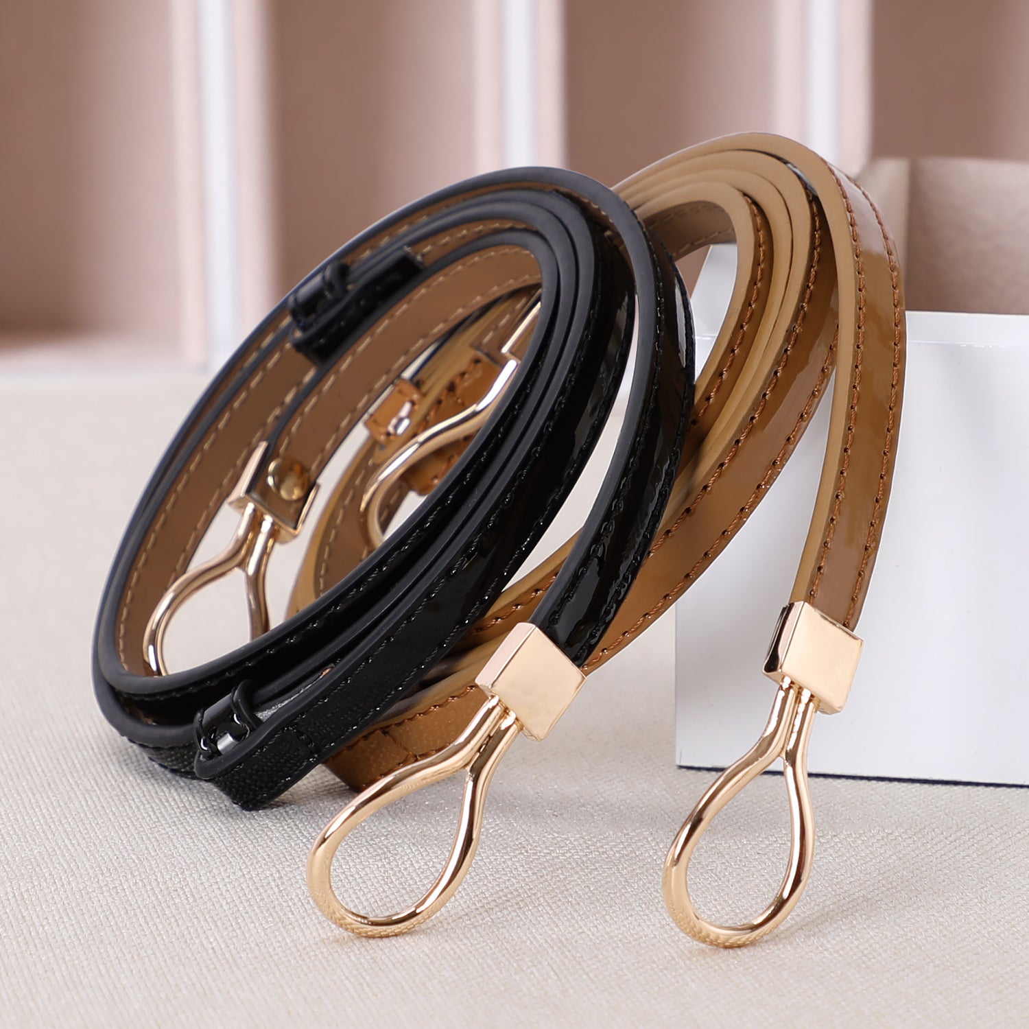 Women' Business Infinity Smart Belt - Black Leather NORA GARDNER | OFFICIAL STORE for work and office