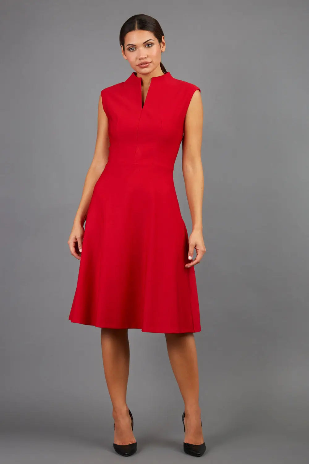 Women' Business Rio Dress - Cardinal Red NORA GARDNER | OFFICIAL STORE for work and office