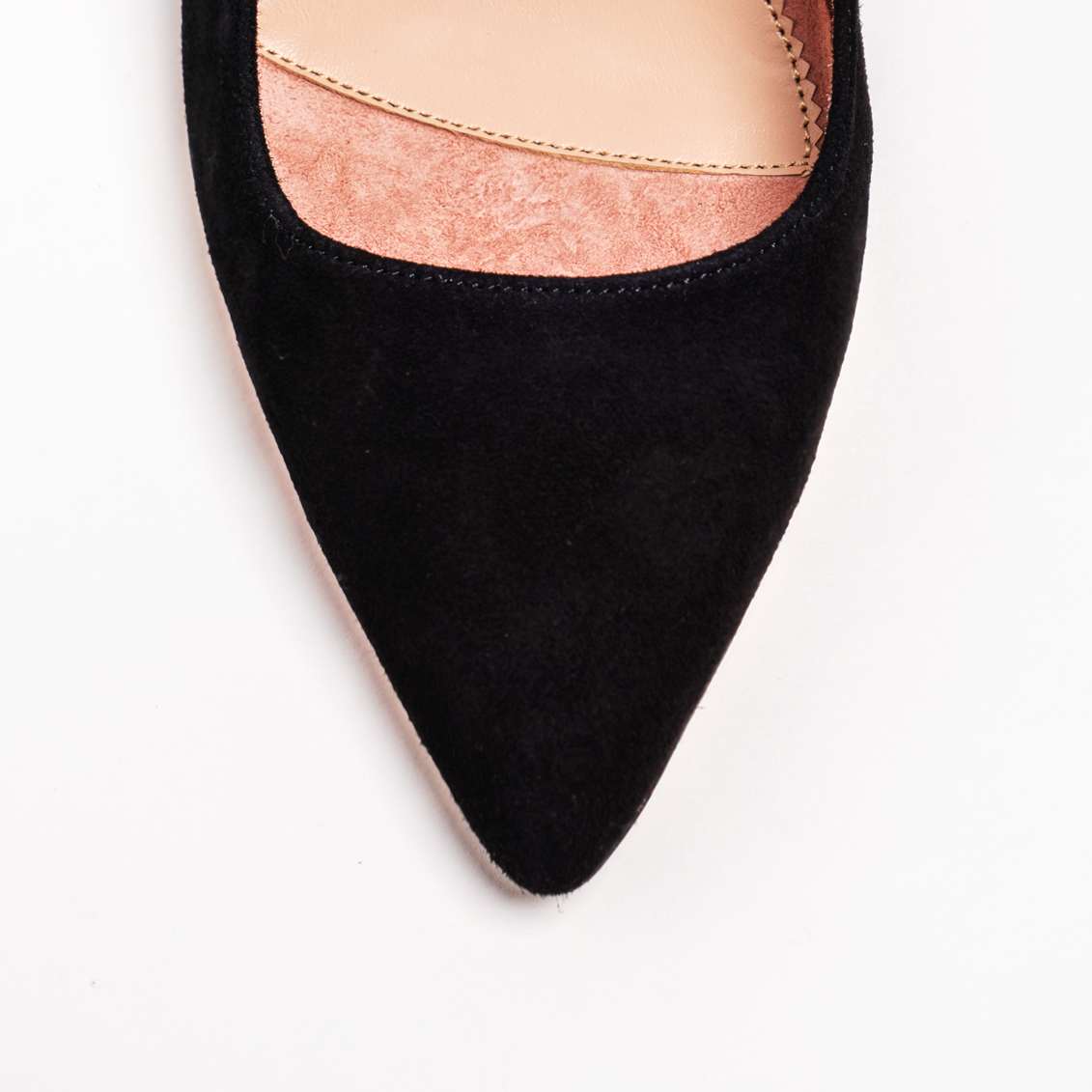 Women' Business Suede Lower Block Heel - Black NORA GARDNER | OFFICIAL STORE for work and office