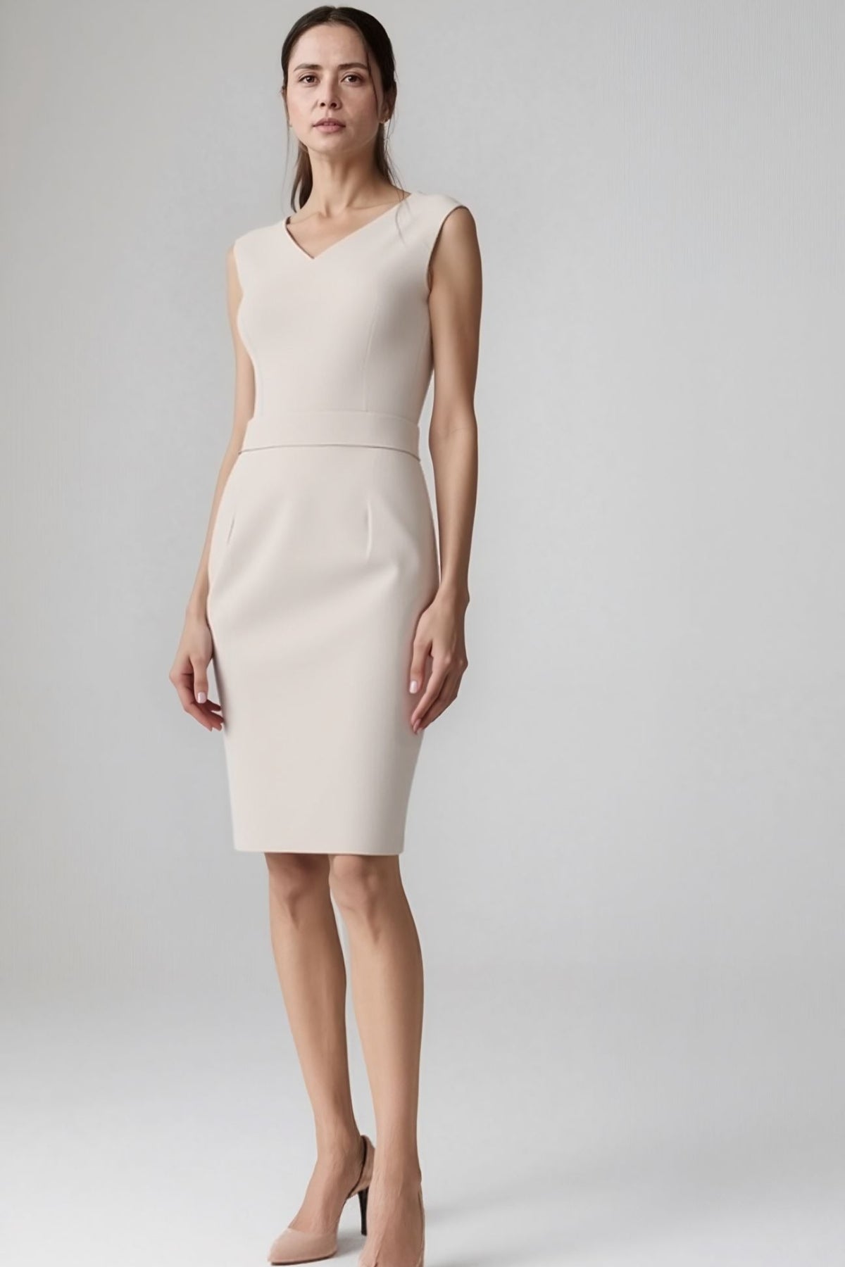 Women' Business Alyssa Dress V Back - Rosette NORA GARDNER | OFFICIAL STORE for work and office
