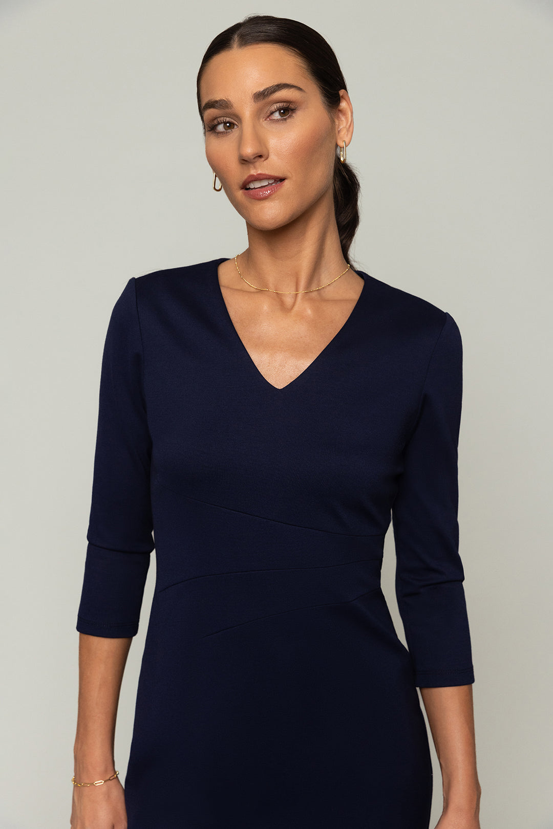 Aria Dress | Navy | Women's Business Attire | Nora Gardner