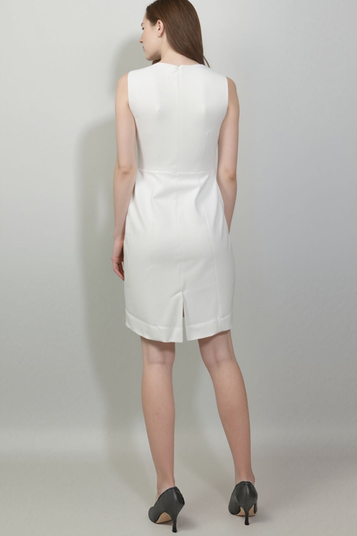 Women' Business Clea Dress - White NORA GARDNER | OFFICIAL STORE for work and office