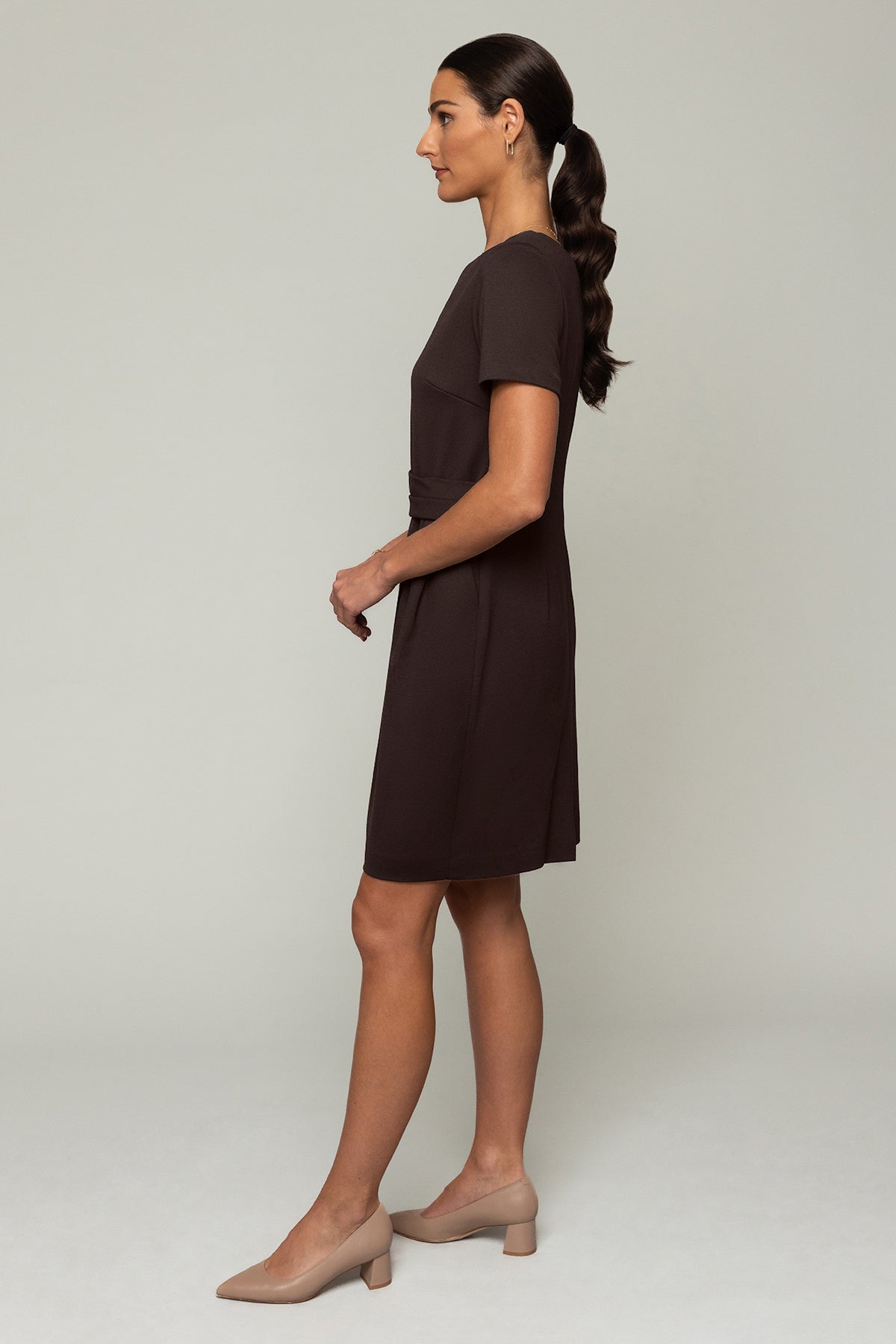 Eloise Dress - Espresso