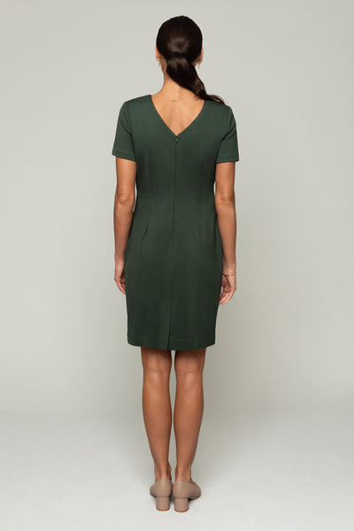 Eloise Dress - Forest Green