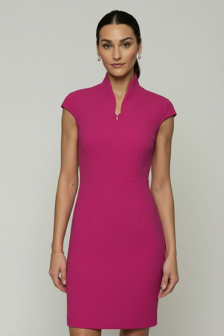 Evelyn Dress | Magenta