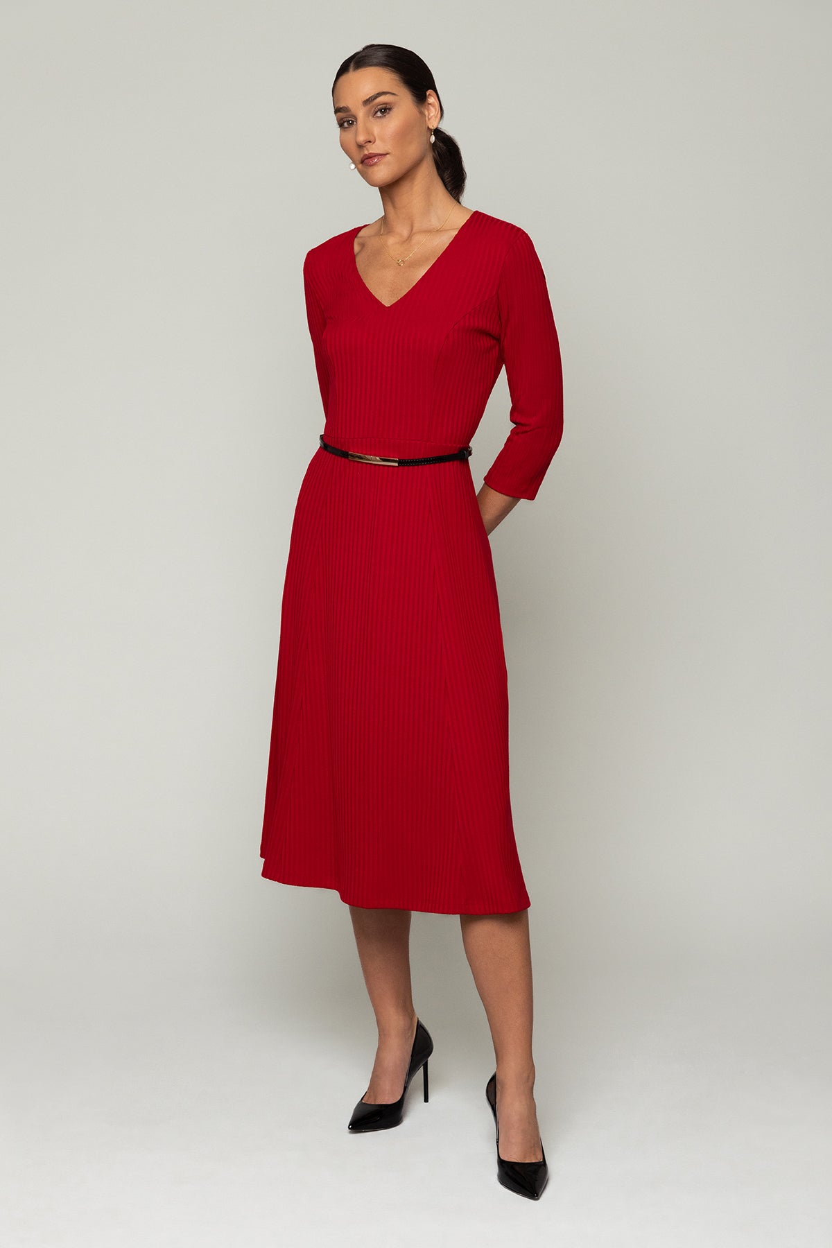 Women' Business Faith Dress - Bright Red NORA GARDNER | OFFICIAL STORE for work and office