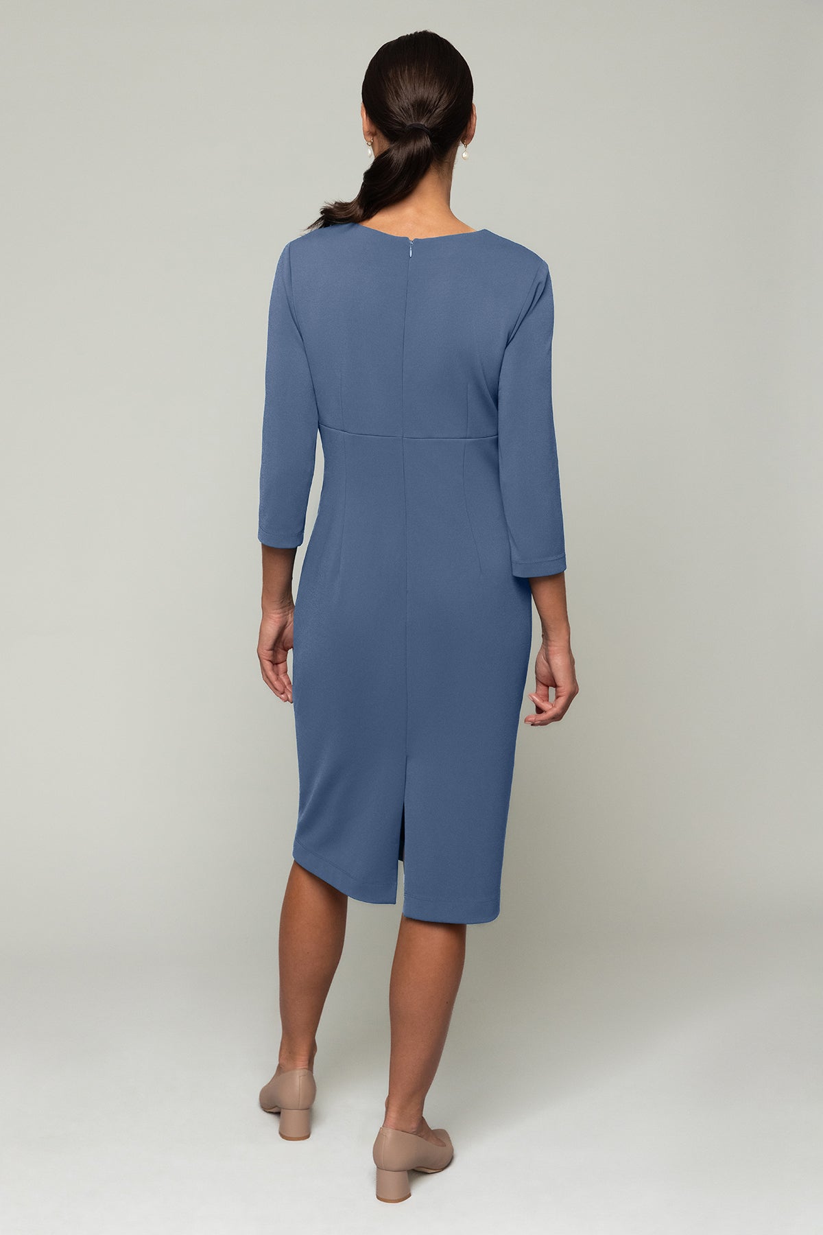Laurel Dress | Denim Blue | Business Attire | Nora Gardner Denim / 6 Laurel Dress | Denim Blue | Business Attire | Nora Gardner Denim / 6