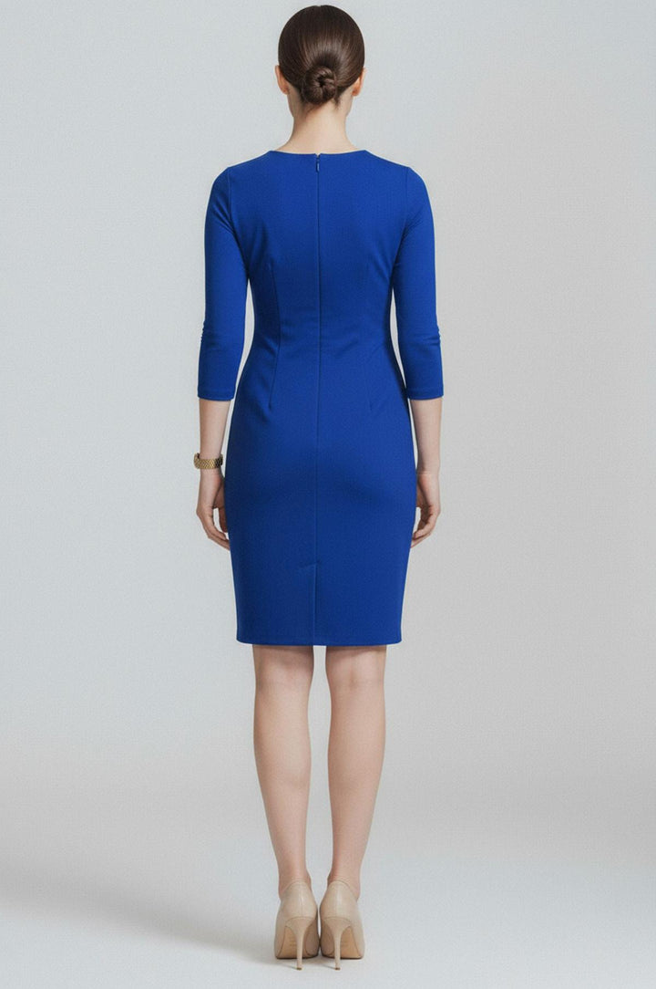 Nora Gardner Women's Blue 3/4 Sleeve Lydia Pencil Dress #Royal 6 NWT Nora Gardner Women's Blue 3/4 Sleeve Lydia Pencil Dress #Royal 6 NWT