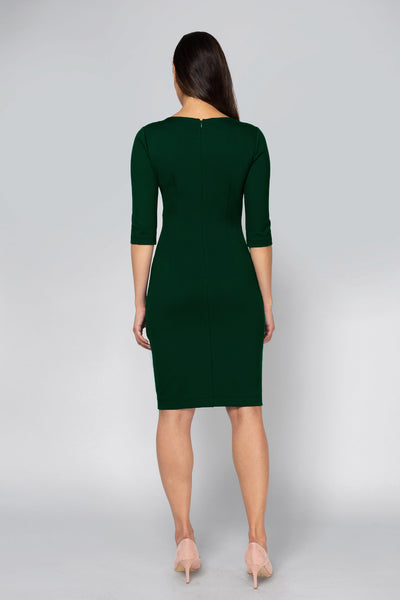 Lydia Dress - Forest Green