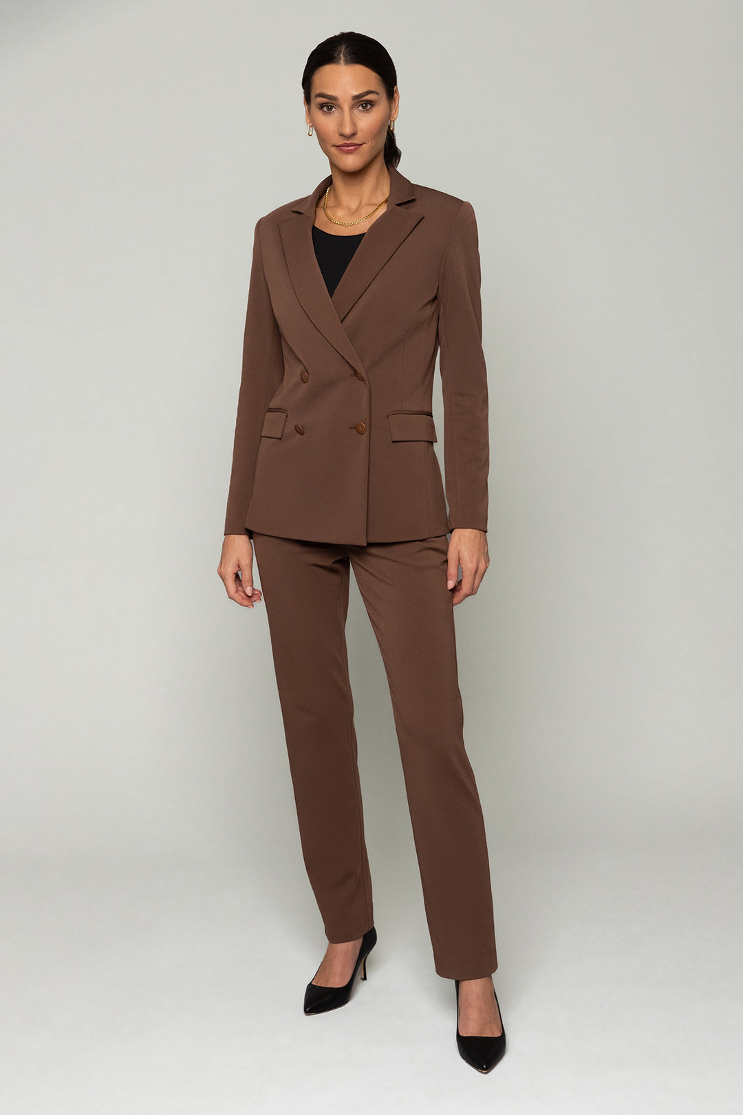Maria Jacket | Cocoa Brown | Women's Blazer