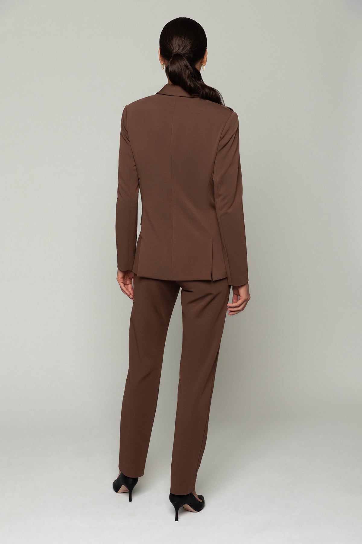 Maria Jacket | Cocoa Brown | Women's Blazer | Nora Gardner