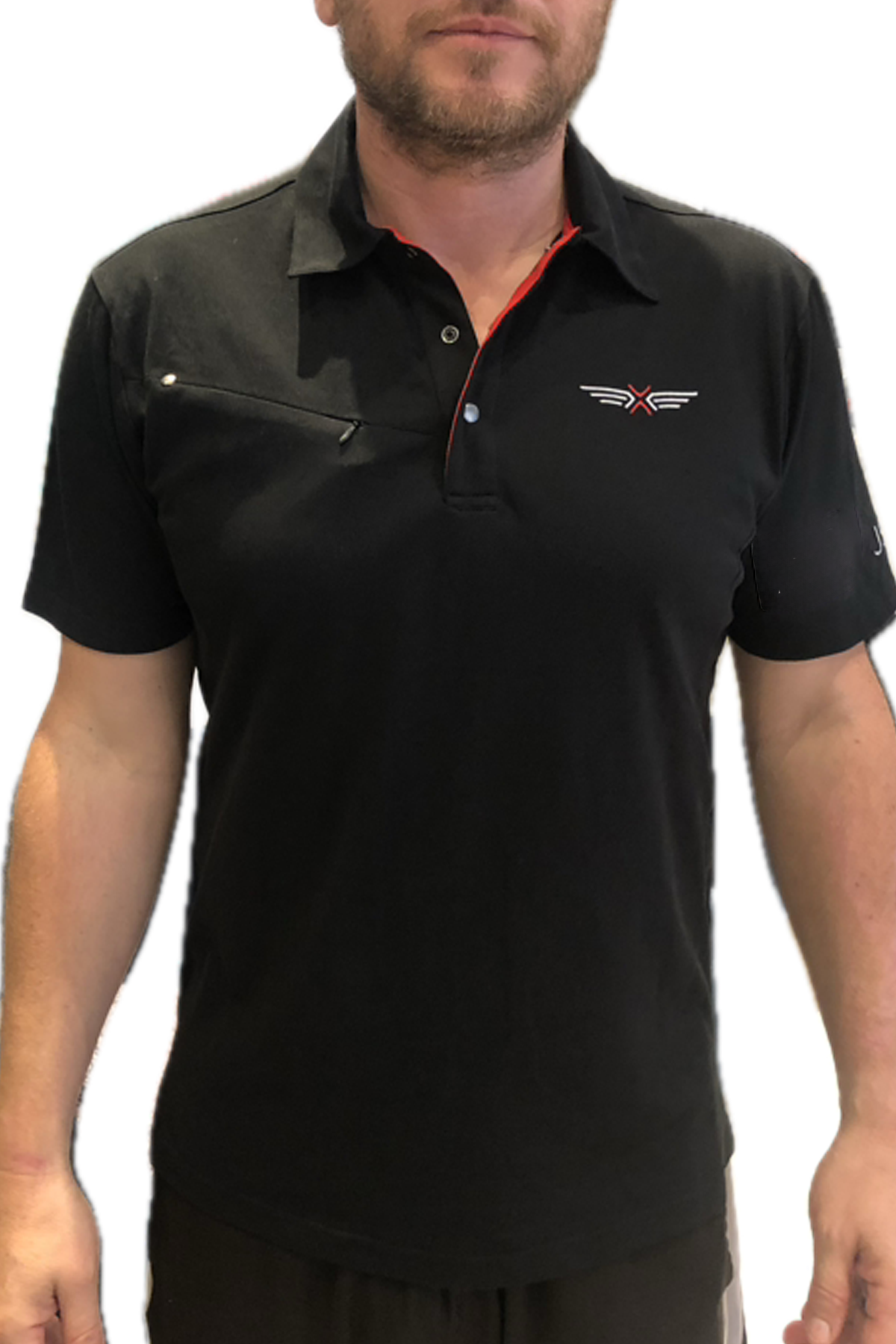 JSX Polo Shirt - Black