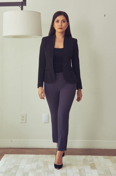 Women' Business Cecilia Pant - Charcoal NORA GARDNER | OFFICIAL STORE for work and office