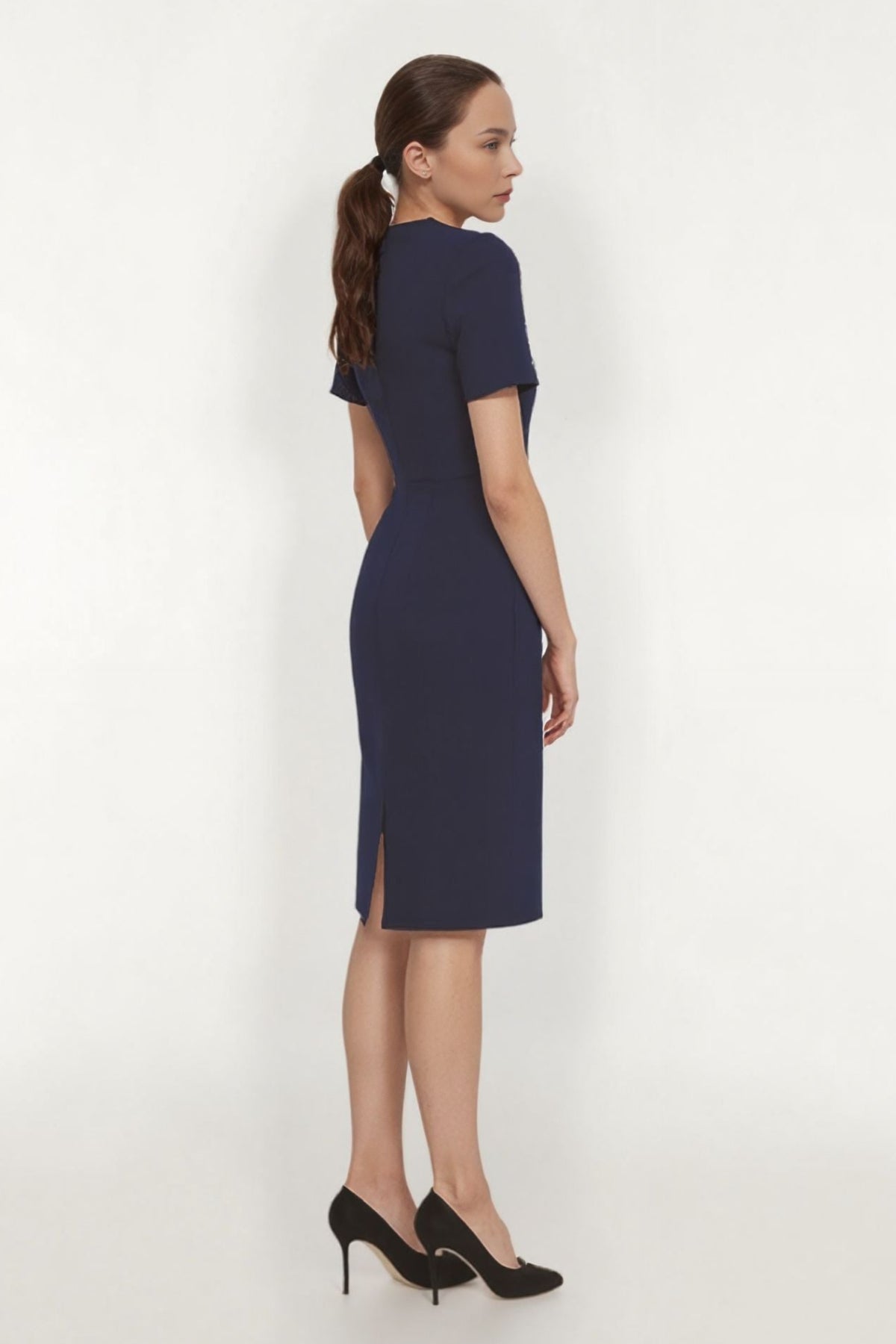 Women' Business Andry Dress - Navy NORA GARDNER | OFFICIAL STORE for work and office