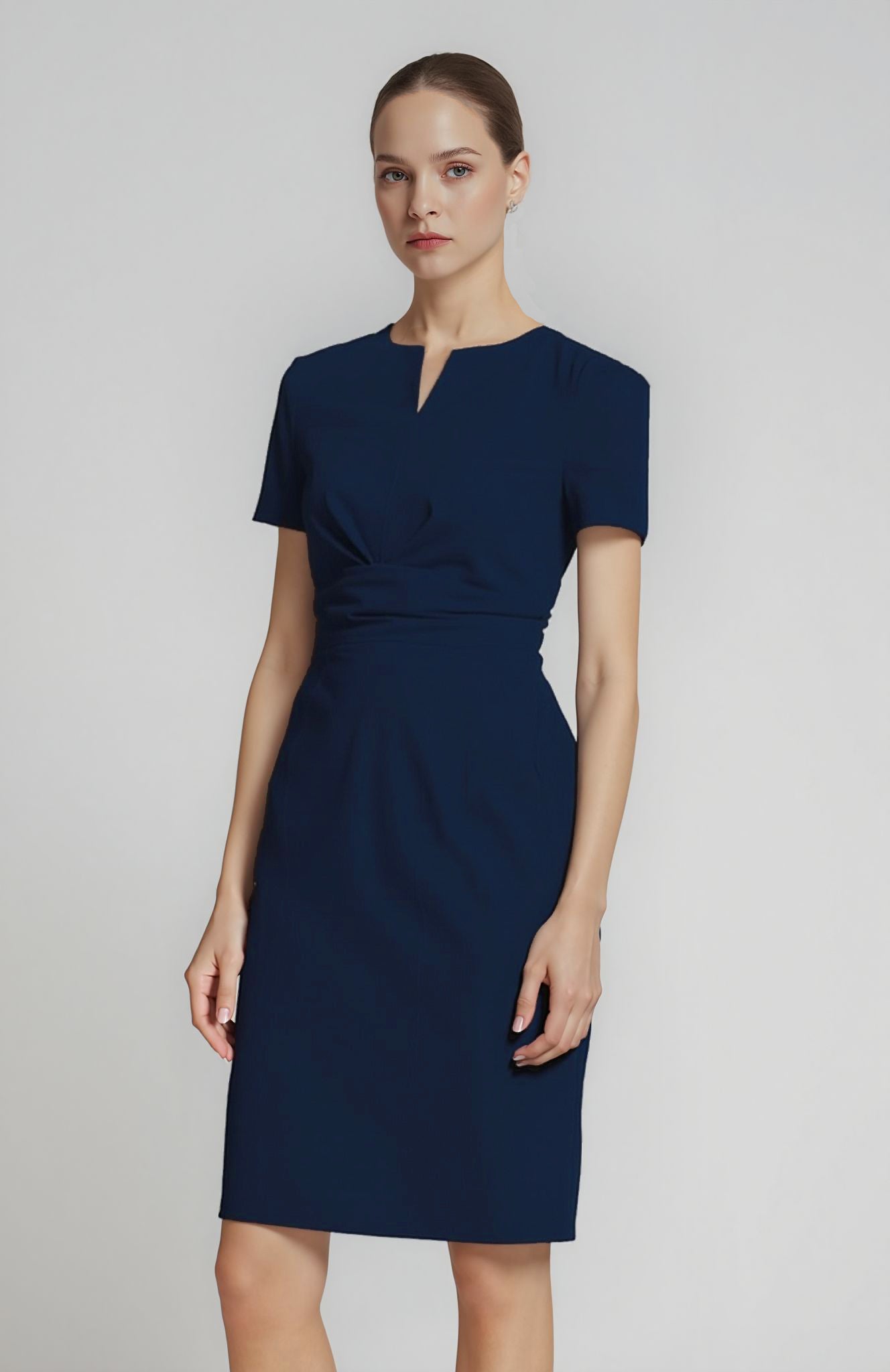 Andry Dress - Navy