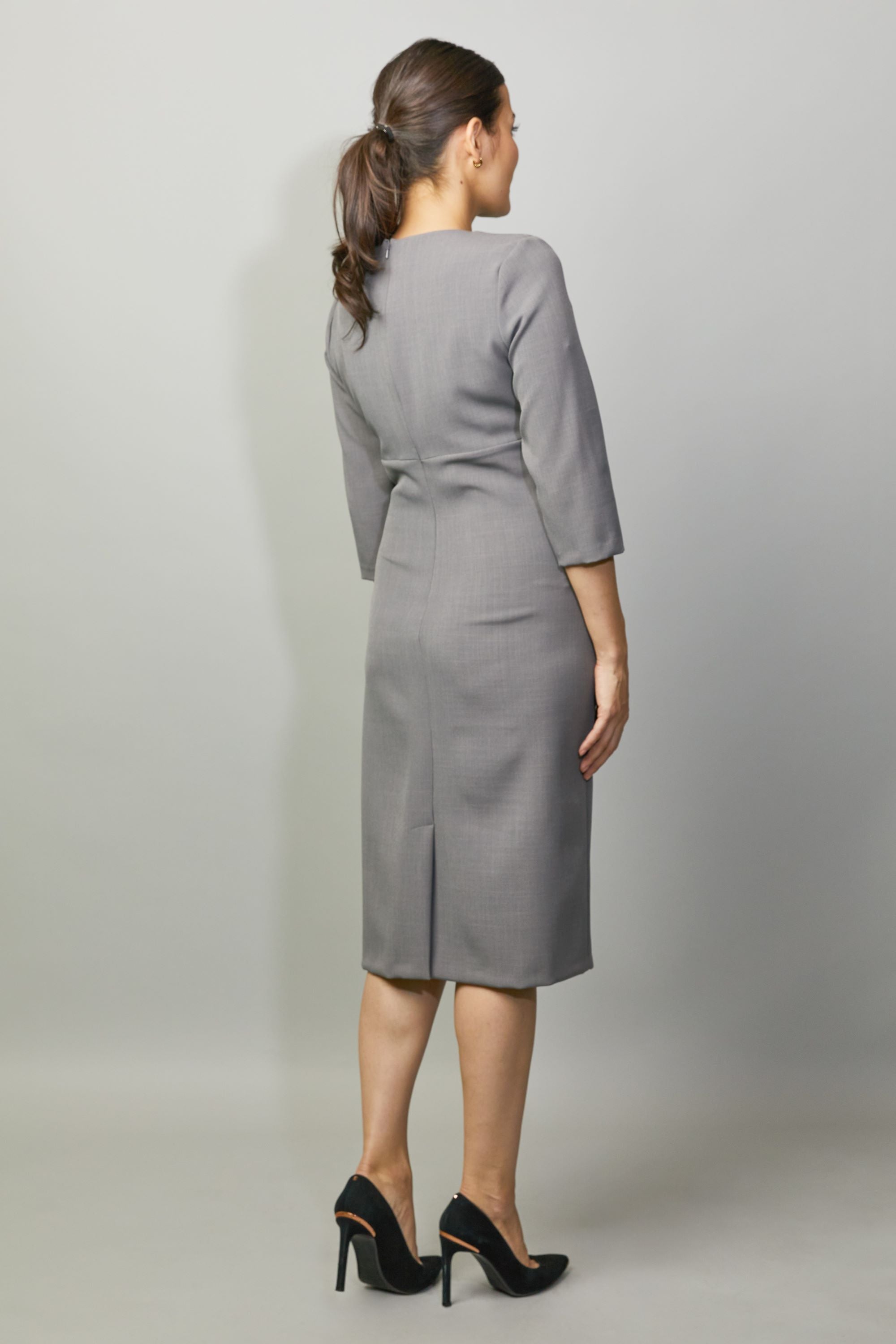 Women' Business Ubrique Dress - Castelrock Grey NORA GARDNER | OFFICIAL STORE for work and office
