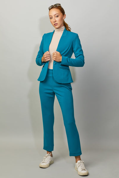 Women' Business Cecilia Pant - Teal NORA GARDNER | OFFICIAL STORE for work and office