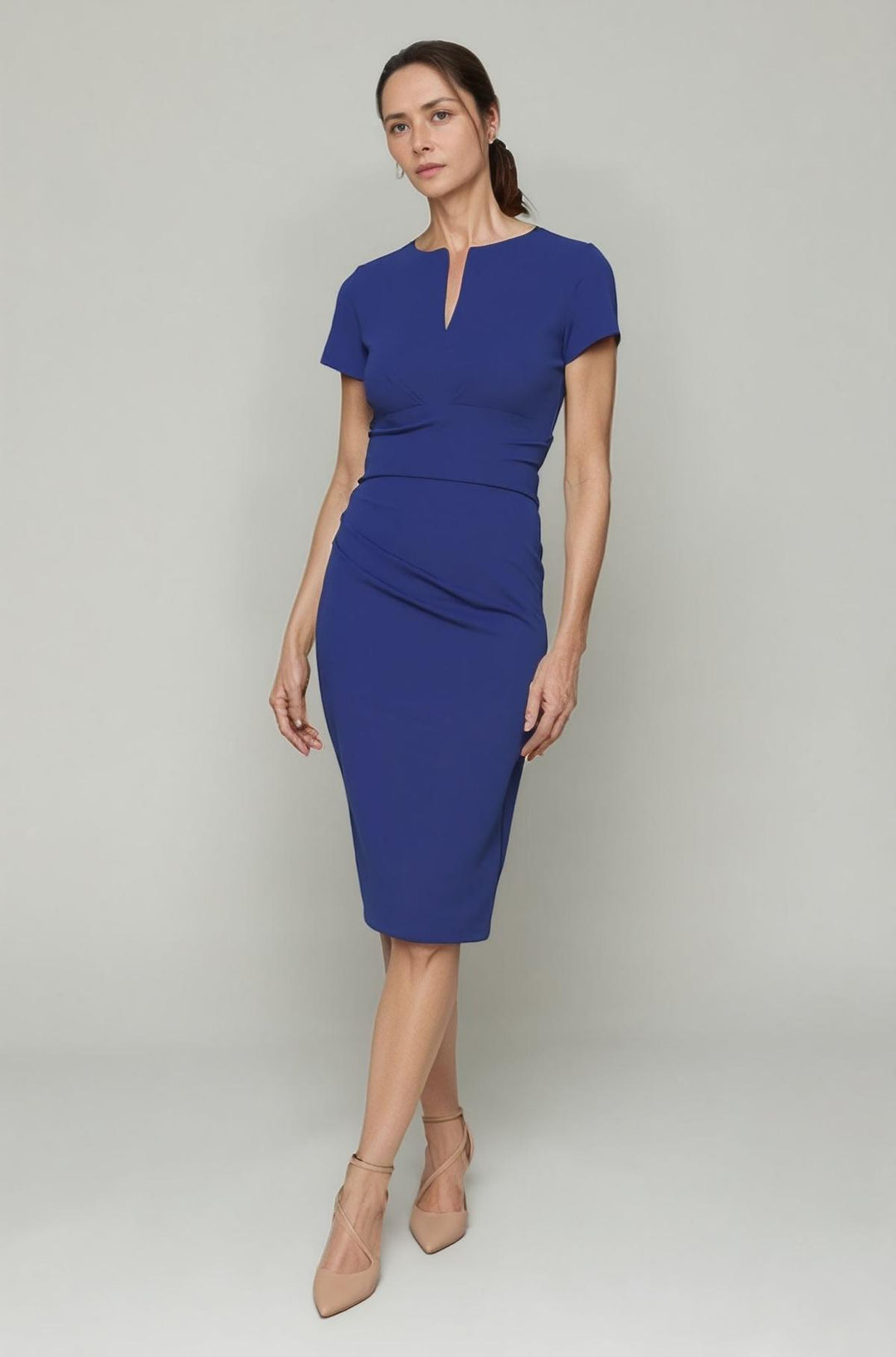 Donna Dress in Blue | Knee-Length | Nora Gardner Cobalt Blue / UK-M Donna Dress in Blue | Knee-Length | Nora Gardner Cobalt Blue / UK-M