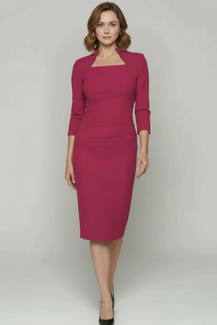 Women's Plaza Professional Dress I Raspberry Pink | Nora Gardner Pink / UK-XL Women's Plaza Professional Dress I Raspberry Pink | Nora Gardner Pink / UK-XL