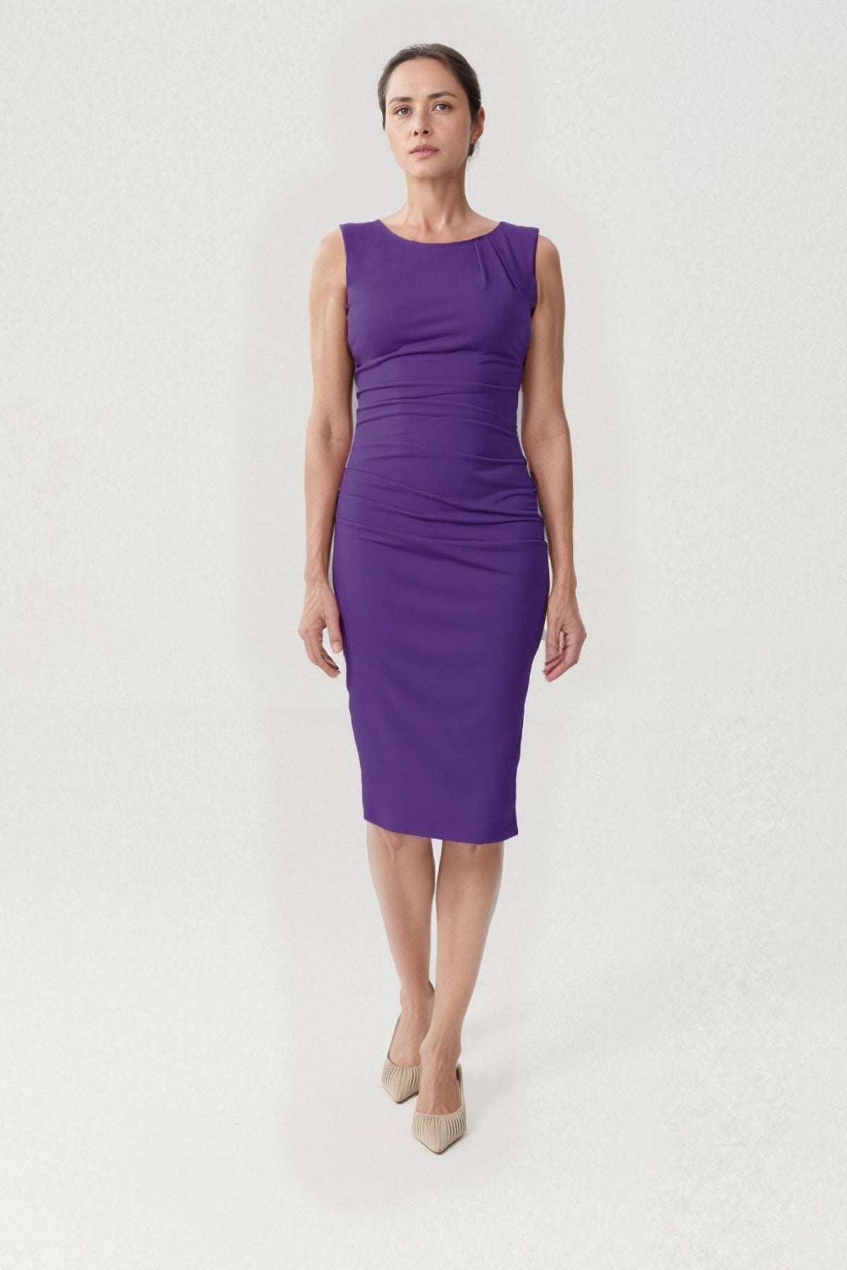 Women' Business Primula Dress - Passion Purple NORA GARDNER | OFFICIAL STORE for work and office