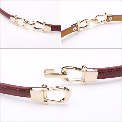 Ideal Smart Belt - Red Leather