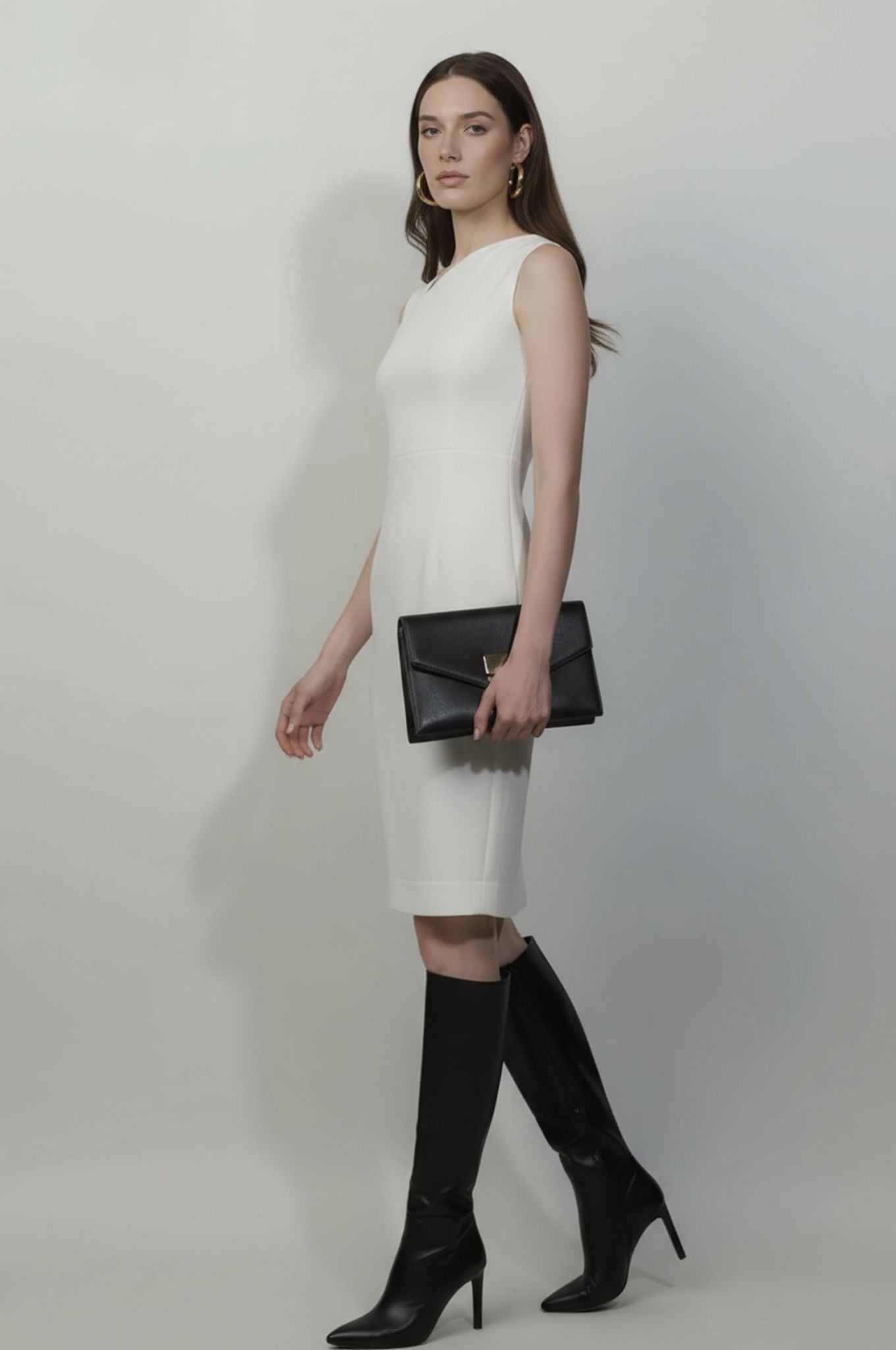 Clea Dress - White