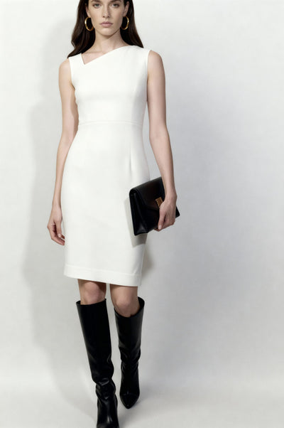 Clea Dress - White