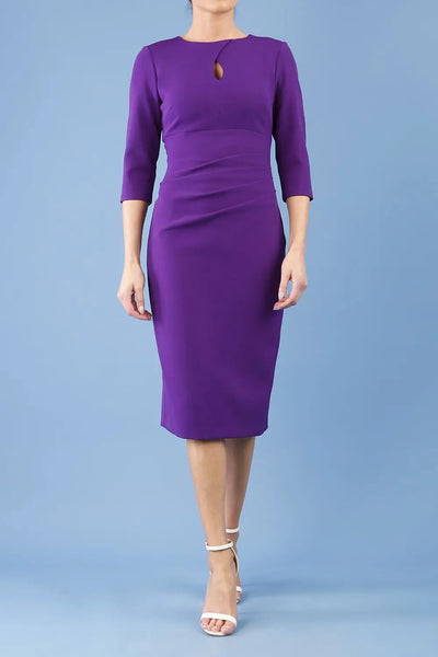 Women' Business Ubrique Dress - Deep Purple NORA GARDNER | OFFICIAL STORE for work and office