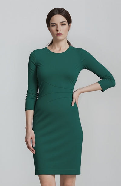 Women' Business Lydia Dress - Forest Green NORA GARDNER | OFFICIAL STORE for work and office