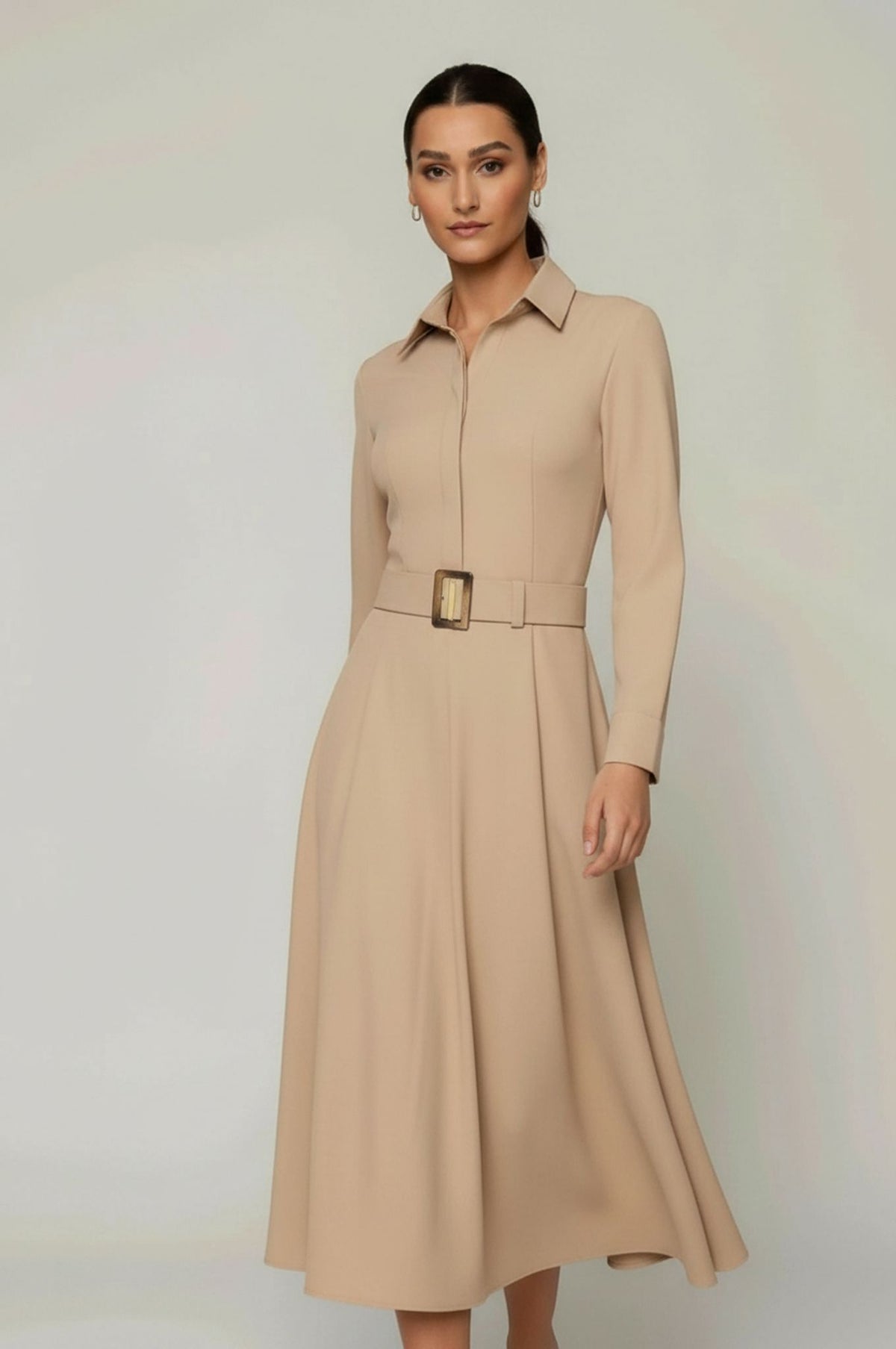 Women' Business Cynthia Dress - Taupe NORA GARDNER | OFFICIAL STORE for work and office