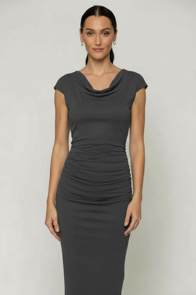 Women' Business Eden Dress - Steel Gray NORA GARDNER | OFFICIAL STORE for work and office