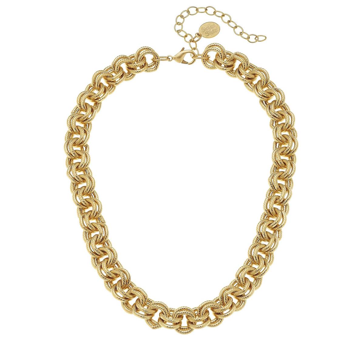 Gold Chain Necklace | Classic Polished Necklace
