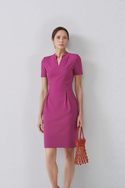 Women' Business Sarah Dress - Magenta NORA GARDNER | OFFICIAL STORE for work and office