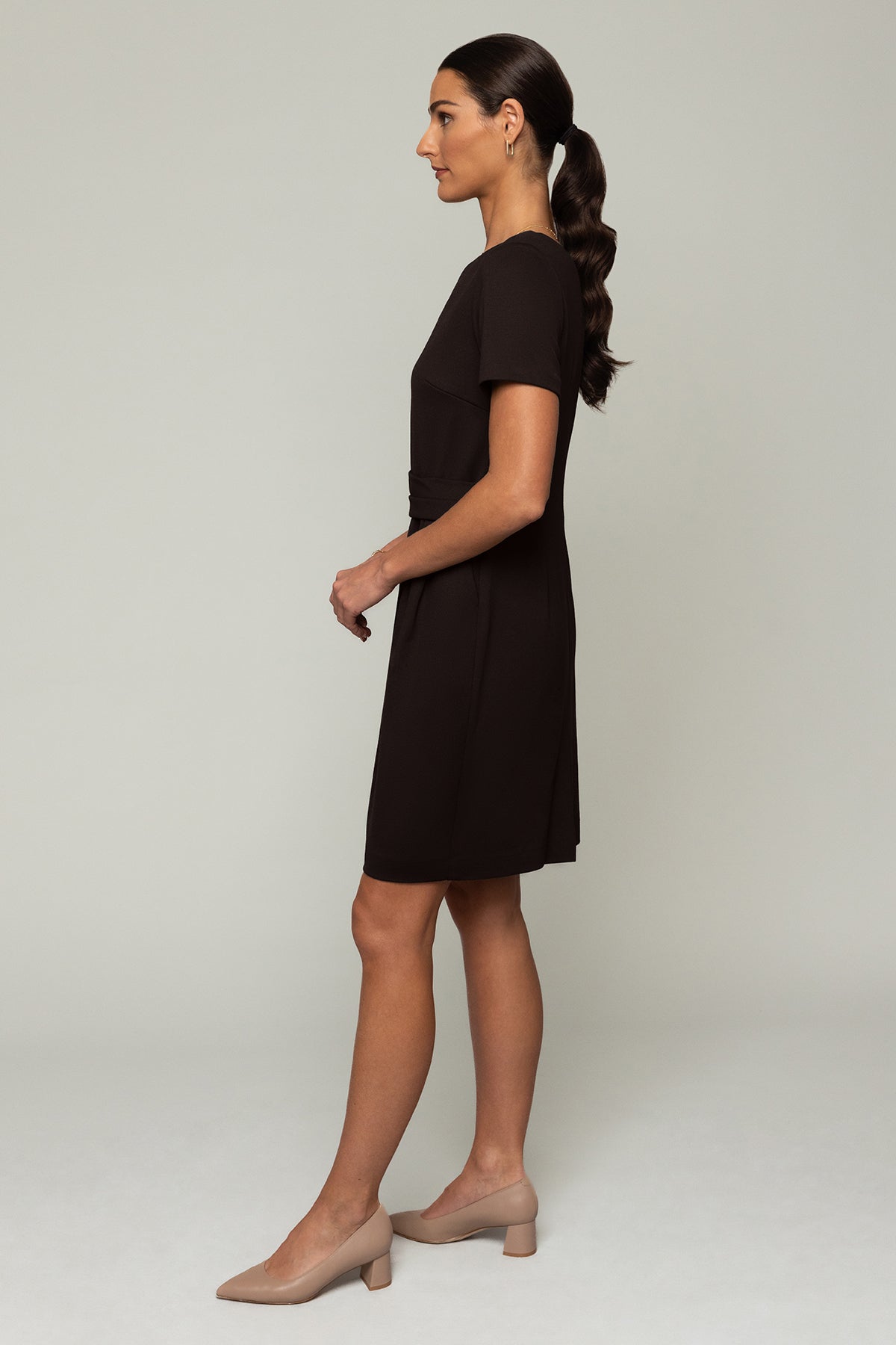 Eloise Dress - Espresso