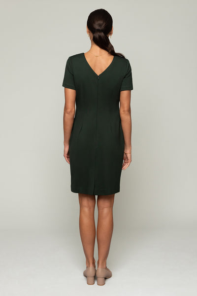 Eloise Dress - Forest Green