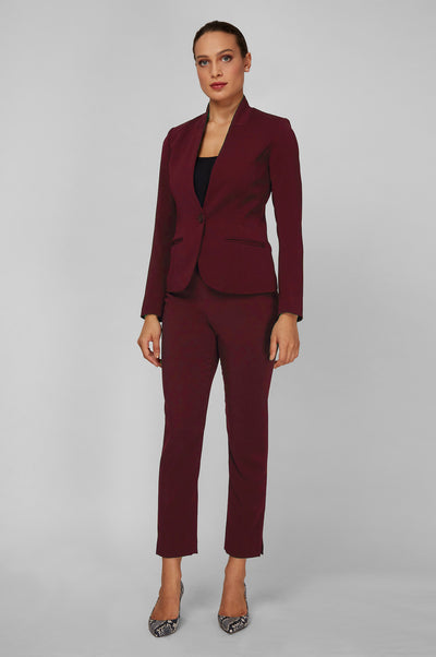Women' Business Audrey Pant - Merlot NORA GARDNER | OFFICIAL STORE for work and office