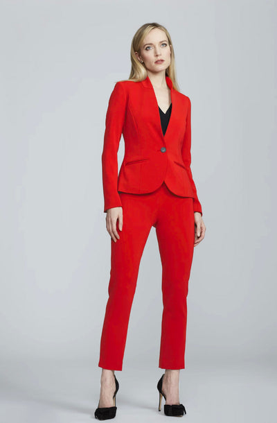 Women' Business Audrey Pant - Power Red NORA GARDNER | OFFICIAL STORE for work and office