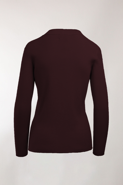 Women' Business Grace Cardigan - Bordeaux NORA GARDNER | OFFICIAL STORE for work and office