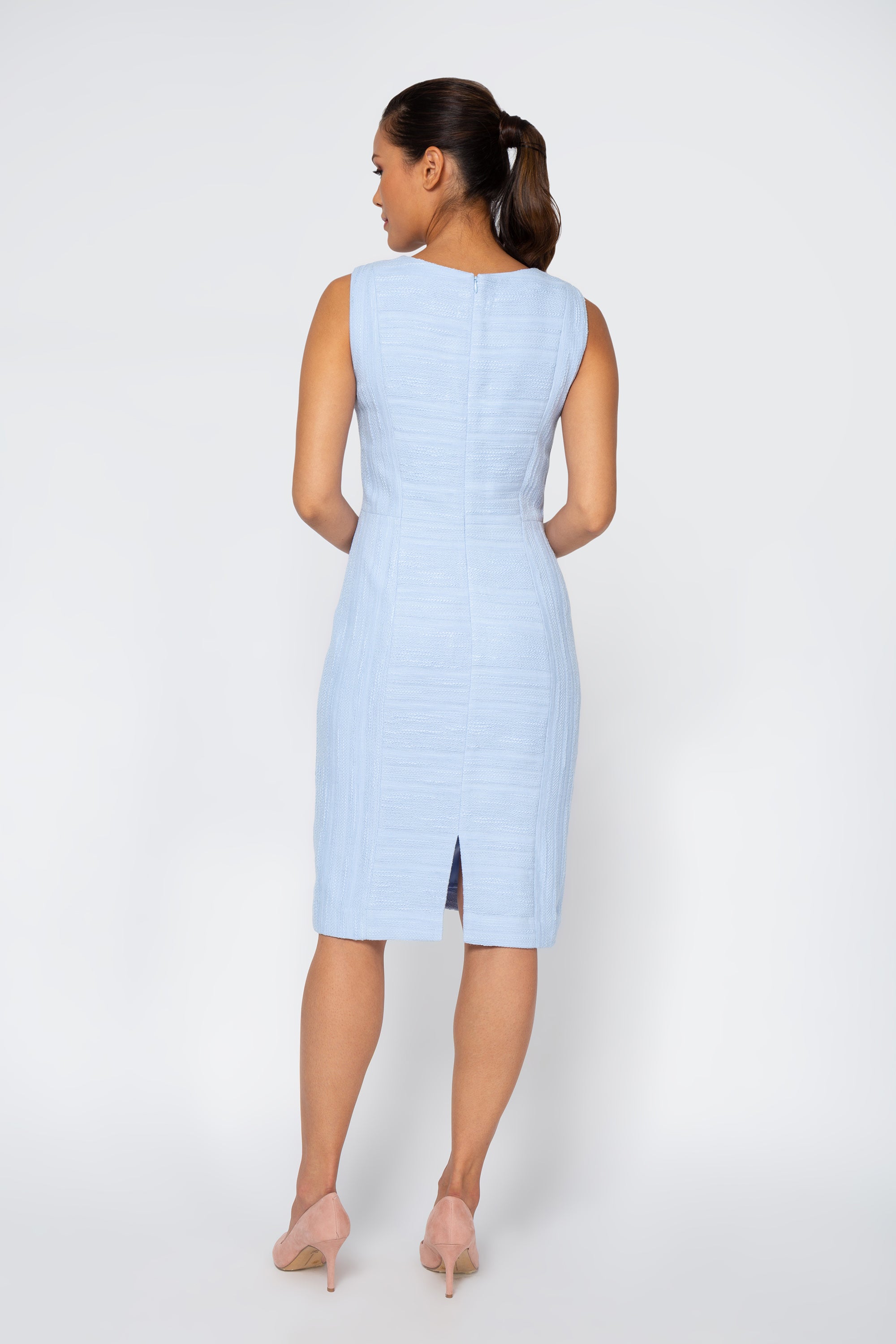 Women' Business Helen Dress - Ice Blue NORA GARDNER | OFFICIAL STORE for work and office