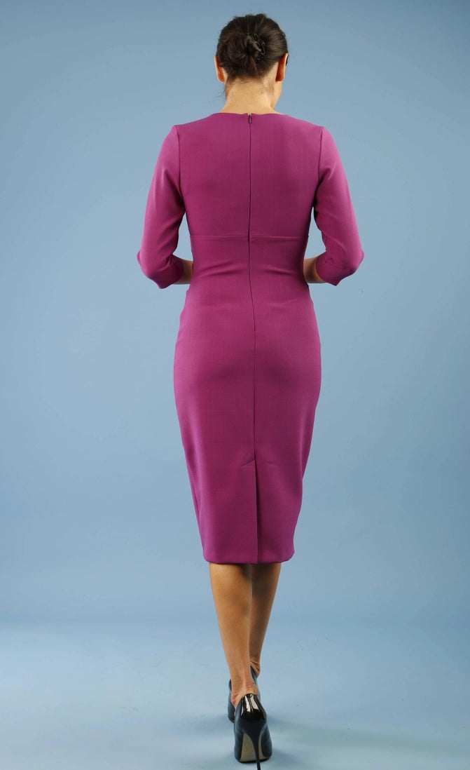 Women' Business Ubrique Dress - Hollyhock Purple NORA GARDNER | OFFICIAL STORE for work and office