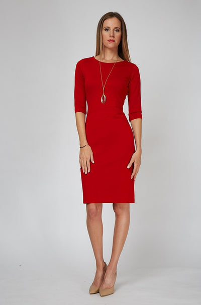 Women' Business Lydia Dress - Bittersweet Red NORA GARDNER | OFFICIAL STORE for work and office